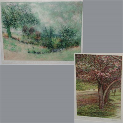 Lot 148 - Harold Altman THE RIDERS Color lithograph,...