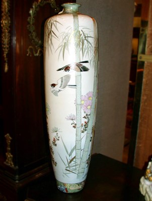 Lot 282 - Japanese Polychrome Decorated Porcelain Vase