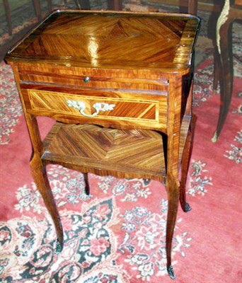 Lot 719 - Louis XV Style Kingwood Table en Chiffonniere...