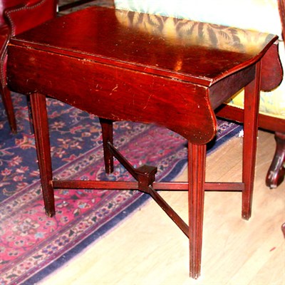 Lot 720 - George III Style Mahogany Pembroke Table