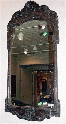 Lot 124 - Georgian Style Walnut Mirror