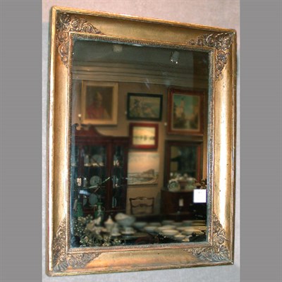 Lot 423 - Empire Style Gilt Decorated Mirror