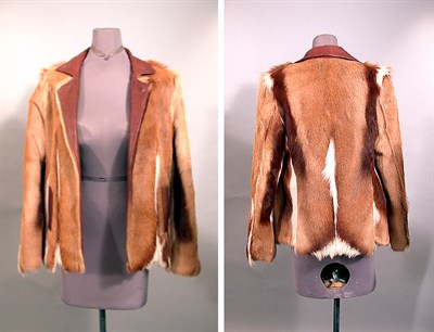 Lot 250 - Givenchy Antelope Jacket French Below waist...