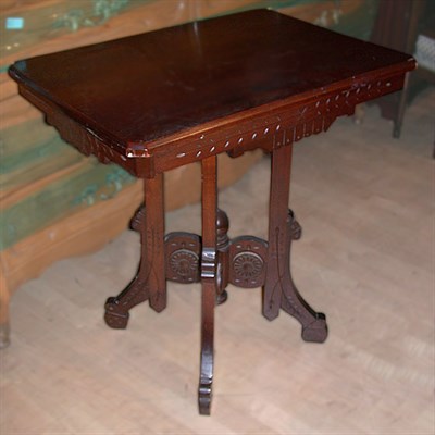 Lot 465 - Eastlake Victorian Mahogany Side Table