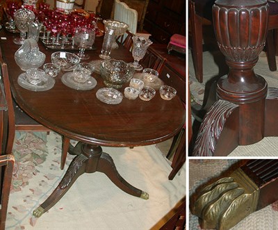 Lot 490 - Georgian Style Mahogany Double-Pedestal...