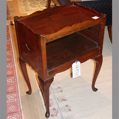 Lot 497 - Georgian Style Mahogany Side Cabinet Together...