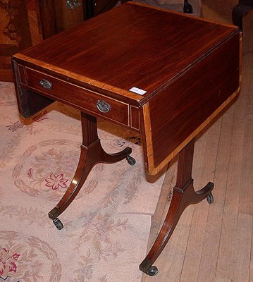 Lot 228 - Regency Style Mahogany Pembroke Table