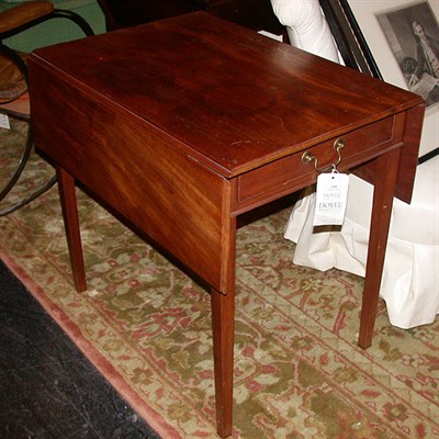 Lot 255 - Regency Style Mahogany Pembroke Table