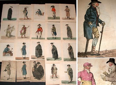 Lot 131 - Richard Dighton [CARICATURES] Thirty-seven...