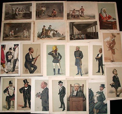 Lot 132 - After George Walker [FIGURES AT WORK] Six hand-...