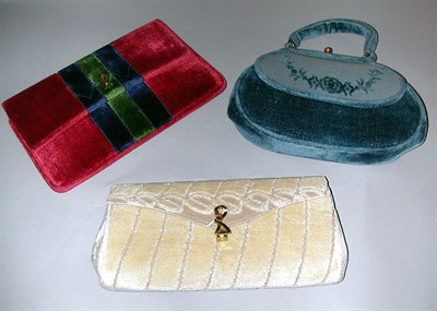 Lot 322 - Three Small Roberta Di Camerino Handbags...