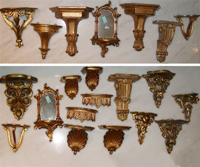 Lot 718 - Miscellaneous Group of Gilt-Wood and Gilt...