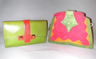 Lot 315 - Hermes and Other Colorful Handbag French and...