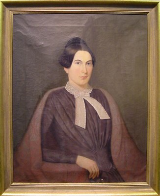 Lot 30 - R.D. Palmer 19th Century PORTRAIT OF A LADY...