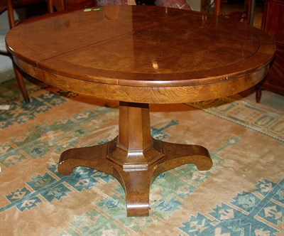 Lot 575 - Empire Style Walnut Breakfast Table