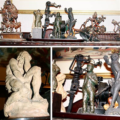 Lot 222 - Miscellaneous Group of Eight Sculptures