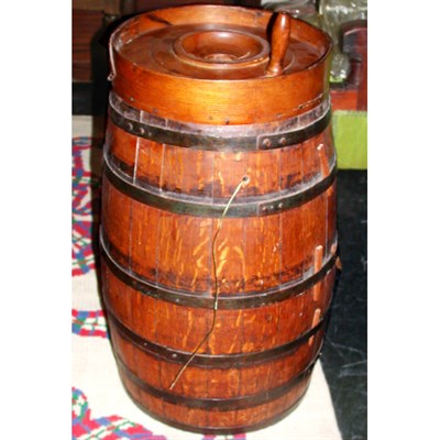 Lot 225 - Two Barrel-Form Speakers