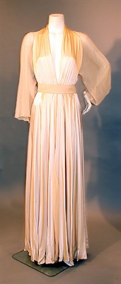 Lot 26 - Roberto Capucci Chiffon and Satin Evening Gown...