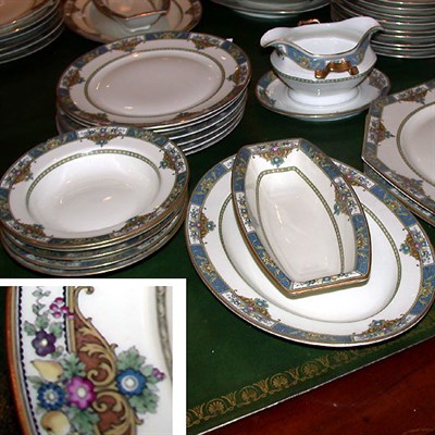 Lot 266 - Rosenthal Porcelain Partial Dinner Service...