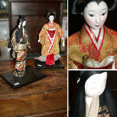Lot 288 - Group of Four Asian Style Dolls
