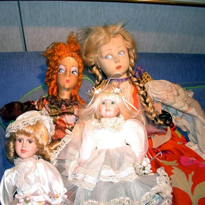 Lot 292 - Miscellaneous Group of Dolls including Lenci...