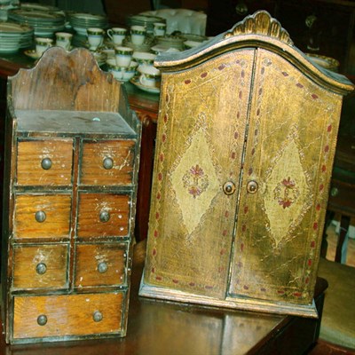 Lot 295 - Miscellaneous Group of Five Wood Articles...