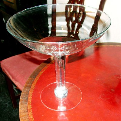 Lot 309 - Colorless Glass Compote