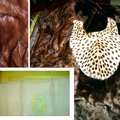 Lot 311 - Miscellaneous Group of Linens and Furs