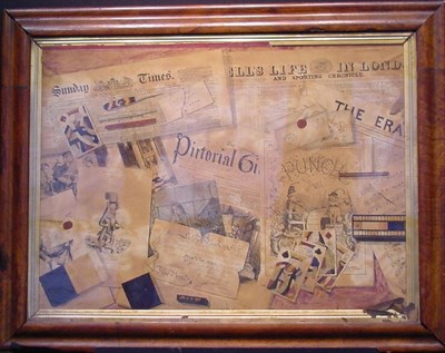 Lot 1 - Continental School 19th Century TROMPE L'OEIL:...