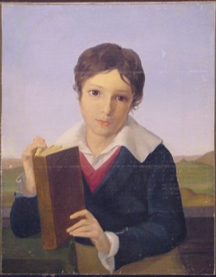 Lot 31 - French School 19th Century PORTRAIT OF BOY...