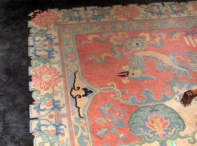 Lot 654 - Chinese Carpet China, circa 1925 The ivory...