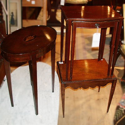 Lot 353 - Group of Four Mahogany Low Tables