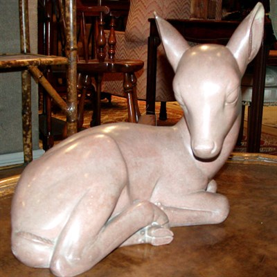 Lot 361 - Ceramic Sculpture of a Faun