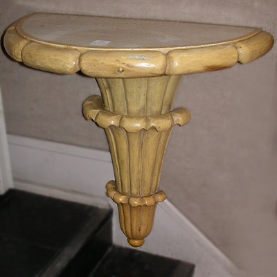 Lot 396 - Rococo Style Painted Console