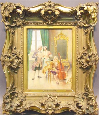 Lot 82 - Alonso Perez Spanish, 1858-1914 THE MUSIC...