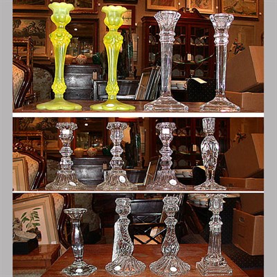 Lot 438 - Miscellaneous Group of Candlesticks...