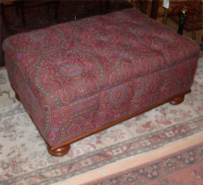 Lot 549 - Victorian Style Upholstered Stool