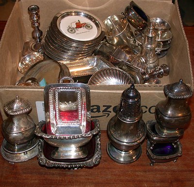 Lot 584 - Miscellaneous Group of Silver Plated Articles...