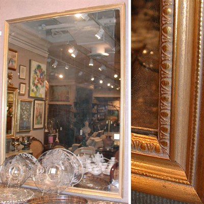 Lot 600 - Georgian Style Gilt Decorated Mirror