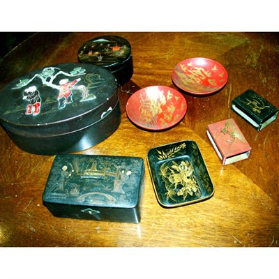Lot 610 - Miscellaneous Group of Eight Chinese and...