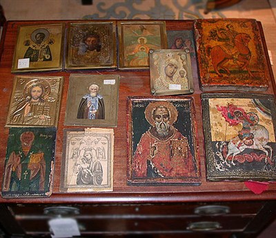 Lot 611 - Miscellaneous Group of Ten Icons