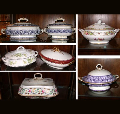 Lot 616 - Group of Seven English and Continental...