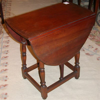 Lot 492 - Provincial Georgian Style Mahogany Low Table