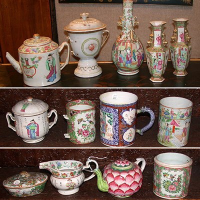 Lot 605 - Miscellaneous Group of Chinese Export...