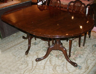 Lot 678 - Georgian Style Burl-Wood Double-Pedestal...
