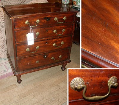 Lot 751 - George III Mahogany Commode