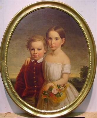 Lot 31 - American School 19th Century YOUNG BROTHER AND...