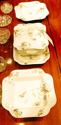 Lot 742 - Group of Five Limoges Gilt and Floral...