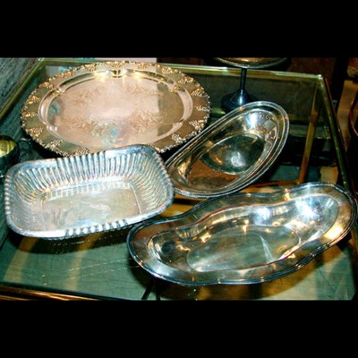 Lot 581A - Miscellaneous Group of Silver Plated Articles...