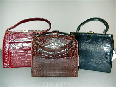Lot 298 - Three Lucille de Paris Handbags 1950s and 60s...